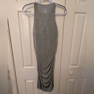 Klassy Network Sleeveless Backless Brami Dress